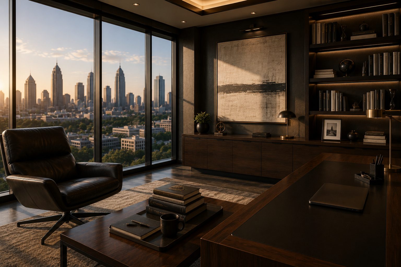 The Atlanta skyline